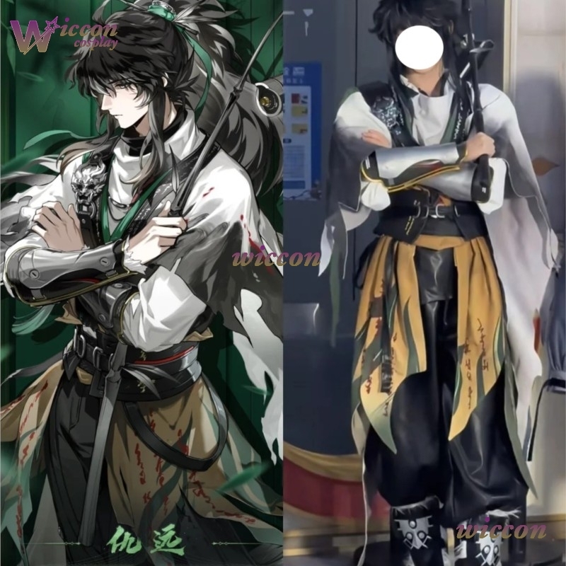 Wig Cosplay 구원 Game Wuthering  - Men Shoes Europe To Us ulasan dan harga