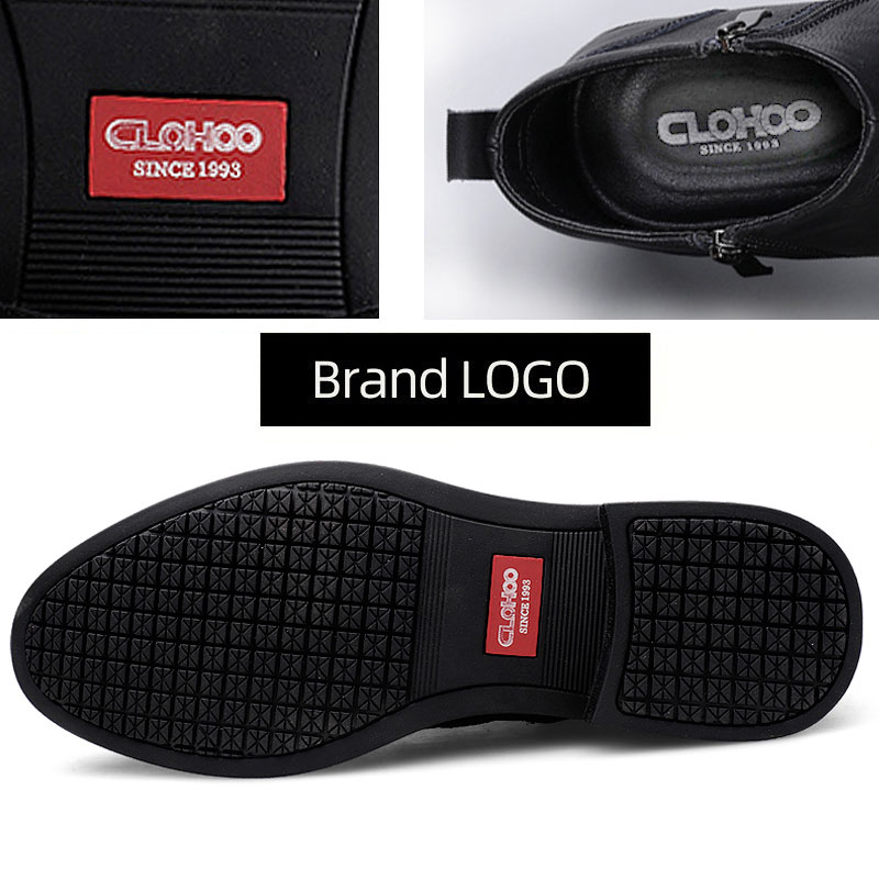 CLOHOO Sepatu Bot Pria Buatan  - Men'S Shoes Top Brands ulasan dan harga