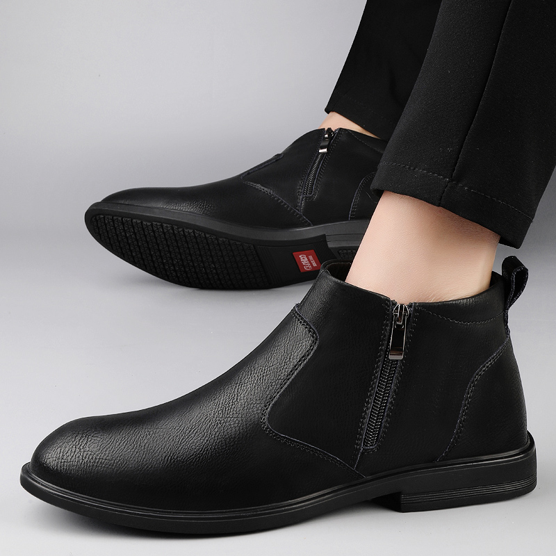 CLOHOO Sepatu Bot Pria Buatan  - Men'S Shoes Top Brands ulasan dan harga